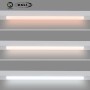 Spot LED linéaire opale sur rail magnétique 48V CCT réglable sur 3 températures différentes de 2700-6000ºK - 20W Gradation DALI