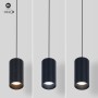 Spot suspendu LED sur rail magnétique 48V CCT réglable sur 3 températures différentes de 2700-6000ºK - 5W - DALI-2 dimmable
