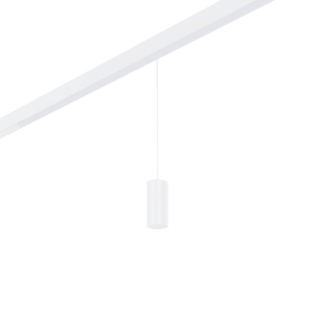 Spot suspendu LED sur rail magnétique 48V CCT réglable sur 3 températures différentes de 2700-6000ºK - 5W - DALI-2 dimmable
