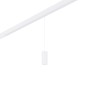 Spot suspendu LED sur rail magnétique 48V CCT réglable sur 3 températures différentes de 2700-6000ºK - 5W - DALI-2 dimmable
