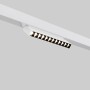 Spot LED linéaire orientable pour rail magnétique 48V- 12W - Blanc neutre 4000K - Puce OSRAM - UGR18 - Blanc