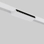 Spot LED linéaire orientable pour rail magnétique 48V- 12W - Blanc neutre 4000K - Puce OSRAM - UGR18 - Blanc