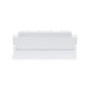 Spot LED linéaire orientable pour rail magnétique 48V- 12W - Blanc neutre 4000K - Puce OSRAM - UGR18 - Blanc