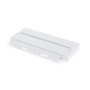 Spot LED linéaire orientable pour rail magnétique 48V- 12W - Blanc neutre 4000K - Puce OSRAM - UGR18 - Blanc