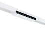 Spot LED linéaire orientable pour rail magnétique 48V- 12W - Blanc chaud 2800K - Puce OSRAM - UGR18 - Blanc