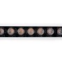 Spot LED linéaire orientable pour rail magnétique 48V- 12W - Blanc chaud 2800K - Puce OSRAM - UGR18 - Blanc