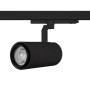 Projecteur LED pour rail triphasé 35W CCT réglable sur 3 températures de 3000-6000ºK - ZOOM 20º- 60º - CRI 90