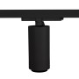 Projecteur LED pour rail triphasé 35W CCT réglable sur 3 températures de 3000-6000ºK - ZOOM 20º- 60º - CRI 90