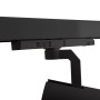 Projecteur LED pour rail triphasé 35W CCT réglable sur 3 températures de 3000-6000ºK - ZOOM 20º- 60º - CRI 90