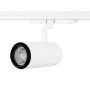 Projecteur LED pour rail triphasé 35W CCT réglable sur 3 températures de 3000-6000ºK - ZOOM 20º- 60º - CRI 90
