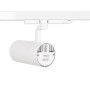 Projecteur LED pour rail triphasé 35W CCT réglable sur 3 températures de 3000-6000ºK - ZOOM 20º- 60º - CRI 90