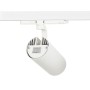 Projecteur LED pour rail triphasé 35W CCT réglable sur 3 températures de 3000-6000ºK - ZOOM 20º- 60º - CRI 90