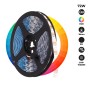 Ruban LED intelligent IC RGB 12V DC - 14,4 W/m -IP20 - 60 LED/m - Largeur 10mm - 5 mètres