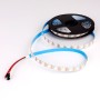 Ruban LED intelligent IC RGB 12V DC - 14,4 W/m -IP20 - 60 LED/m - Largeur 10mm - 5 mètres