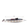 Ruban LED intelligent IC RGB 12V DC - 14,4 W/m -IP20 - 60 LED/m - Largeur 10mm - 5 mètres