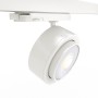 Projecteur LED circulaire pour rail triphasé 35W - ZOOM 15º- 45º - Blanc neutre 4000K - CRI 90