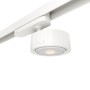 Projecteur LED circulaire pour rail triphasé 35W - ZOOM 15º- 45º - Blanc neutre 4000K - CRI 90