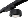 Projecteur LED circulaire pour rail triphasé 35W - ZOOM 15º- 45º - Blanc neutre 4000K - CRI 90