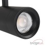 Projecteur LED pour rail monophasé 35W CCT réglable sur 3 températures différentes de 3000-6000ºK - ZOOM 20º- 60º - CRI 90