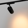 Projecteur LED pour rail monophasé 35W CCT réglable sur 3 températures différentes de 3000-6000ºK - ZOOM 20º- 60º - CRI 90