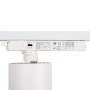 Projecteur LED pour rail monophasé 35W CCT réglable sur 3 températures différentes de 3000-6000ºK - ZOOM 20º- 60º - CRI 90