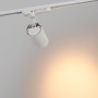 Projecteur LED pour rail monophasé 35W CCT réglable sur 3 températures différentes de 3000-6000ºK - ZOOM 20º- 60º - CRI 90