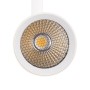 Projecteur LED pour rail triphasé 20W - CCT réglable sur 3 températures différentes de 3000-6000ºK - CRI90 - 1900 lm