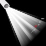 Projecteur LED pour rail triphasé 20W - CCT réglable sur 3 températures différentes de 3000-6000ºK - CRI90 - 1900 lm