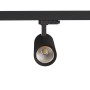 Projecteur LED pour rail triphasé 20W - CCT réglable sur 3 températures différentes de 3000-6000ºK - CRI90 - 1900 lm