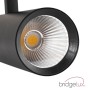 Projecteur LED pour rail triphasé 20W - CCT réglable sur 3 températures différentes de 3000-6000ºK - CRI90 - 1900 lm