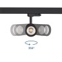 Projecteur LED pour rail triphasé 15W - CCT réglable sur 3 températures différentes de 3000-6000ºK - CRI90 - 1350 lm