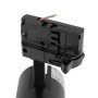 Projecteur LED pour rail triphasé 15W - CCT réglable sur 3 températures différentes de 3000-6000ºK - CRI90 - 1350 lm