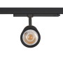Projecteur LED pour rail triphasé 36W - CCT réglable sur 3 températures de 3000-6000ºK - dimmable TRIAC - CRI90 - 3300 lm
