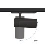 Projecteur LED pour rail triphasé 36W - CCT réglable sur 3 températures de 3000-6000ºK - dimmable TRIAC - CRI90 - 3300 lm