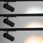 Projecteur LED pour rail triphasé 36W - CCT réglable sur 3 températures de 3000-6000ºK - dimmable TRIAC - CRI90 - 3300 lm