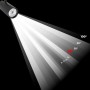 Projecteur LED pour rail triphasé 36W - CCT réglable sur 3 températures de 3000-6000ºK - dimmable TRIAC - CRI90 - 3300 lm