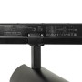 Projecteur LED pour rail triphasé 36W - CCT réglable sur 3 températures de 3000-6000ºK - dimmable TRIAC - CRI90 - 3300 lm