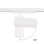 Projecteur LED pour rail triphasé 36W - CCT réglable sur 3 températures de 3000-6000ºK - dimmable TRIAC - CRI90 - 3300 lm
