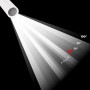 Projecteur LED pour rail monophasé 20W - CCT réglable sur 3 températures différentes de 3000-6000ºK - CRI 90 - 1800 lm