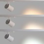 Spot LED architectural pour rail triphasé - CCT réglable sur 3 températures différentes de 3000-6000ºK - 40W CRI 90 - KGP Driver