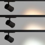 Spot LED architectural pour rail triphasé - CCT réglable sur 3 températures différentes de 3000-6000ºK - 40W CRI 90 - KGP Driver