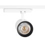 Spot LED architectural pour rail monophasé - CCT réglable sur 3 températures différentes de 3000-6000ºK - 40W - CRI 90