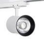Spot LED architectural pour rail monophasé - CCT réglable sur 3 températures différentes de 3000-6000ºK - 40W - CRI 90