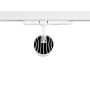 Spot LED architectural pour rail triphasé - CCT réglable sur 3 températures différentes de 3000-6000ºK - 20W CRI 90 - KGP Driver
