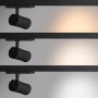 Spot LED architectural pour rail triphasé - CCT réglable sur 3 températures différentes de 3000-6000ºK - 20W CRI 90 - KGP Driver
