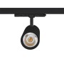 Projecteur LED pour rail triphasé - Puissance réglable : 30W/ 34W/ 38W - CCT réglable sur 3 températures de 3000-6000ºK - CRI 90
