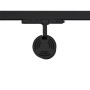 Projecteur LED pour rail triphasé - Puissance réglable : 30W/ 34W/ 38W - CCT réglable sur 3 températures de 3000-6000ºK - CRI 90