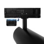 Projecteur LED pour rail triphasé - Puissance réglable : 30W/ 34W/ 38W - CCT réglable sur 3 températures de 3000-6000ºK - CRI 90