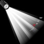 Projecteur LED pour rail triphasé - Puissance réglable : 30W/ 34W/ 38W - CCT réglable sur 3 températures de 3000-6000ºK - CRI 90