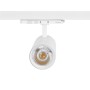 Projecteur LED pour rail triphasé - Puissance réglable : 30W/ 34W/ 38W - CCT réglable sur 3 températures de 3000-6000ºK - CRI 90